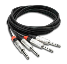 Charger l&#39;image dans la galerie, Hosa HPP-003X2 Pro Dual Cable 1/4-Inch TS - Same 3 Ft