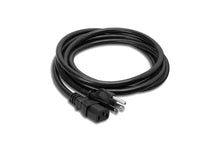 Load image into Gallery viewer, Hosa PWC-415, 14 AWG, IEC C13 to NEMA 5-15P Power Cord - 15 Feet