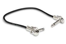 Charger l&#39;image dans la galerie, Hosa IRG-103 Guitar Patch Cable, Low-profile Right-angle to Same - 3 Feet