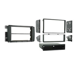 Metra 99-8713 Single/Double-DIN Car Stereo Dash Kit - Compatible Fits for Mercedes SLK 2005-2011