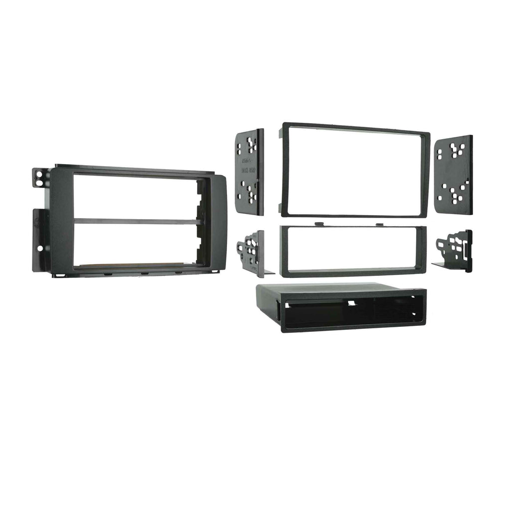 Metra 99-8710 Single-DIN Car Stereo Dash Kit - Compatible Fits for Mercedes C-Class 2001-2004