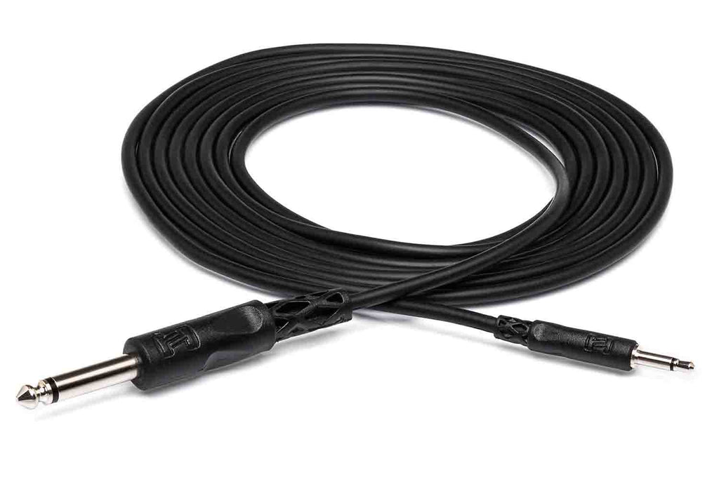 Hosa CMP-305 Mono Interconnect Cable 3.5 mm TS to 1/4 in TS – 5 Feet