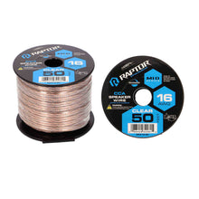 Load image into Gallery viewer, Raptor RSW16-50 Speaker Wire 16GA Clear 50ft - Vice Series