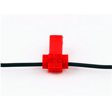 Charger l&#39;image dans la galerie, MR DJ 100pcs Lock Quick Splice Wire Terminals Snap Lock Red 18-22 AWG