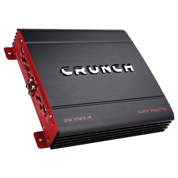 Crunch Ground Pounder PX-1025.4  Power X Series 1,000-Watt-Max 4-Channel Class AB Amp