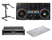 Charger l&#39;image dans la galerie, Pioneer DDJ-REV7, 2-Channel DJ Controller Package with Decksaver Cover, Odyssey Flight Case and Headliner Laptop Stand