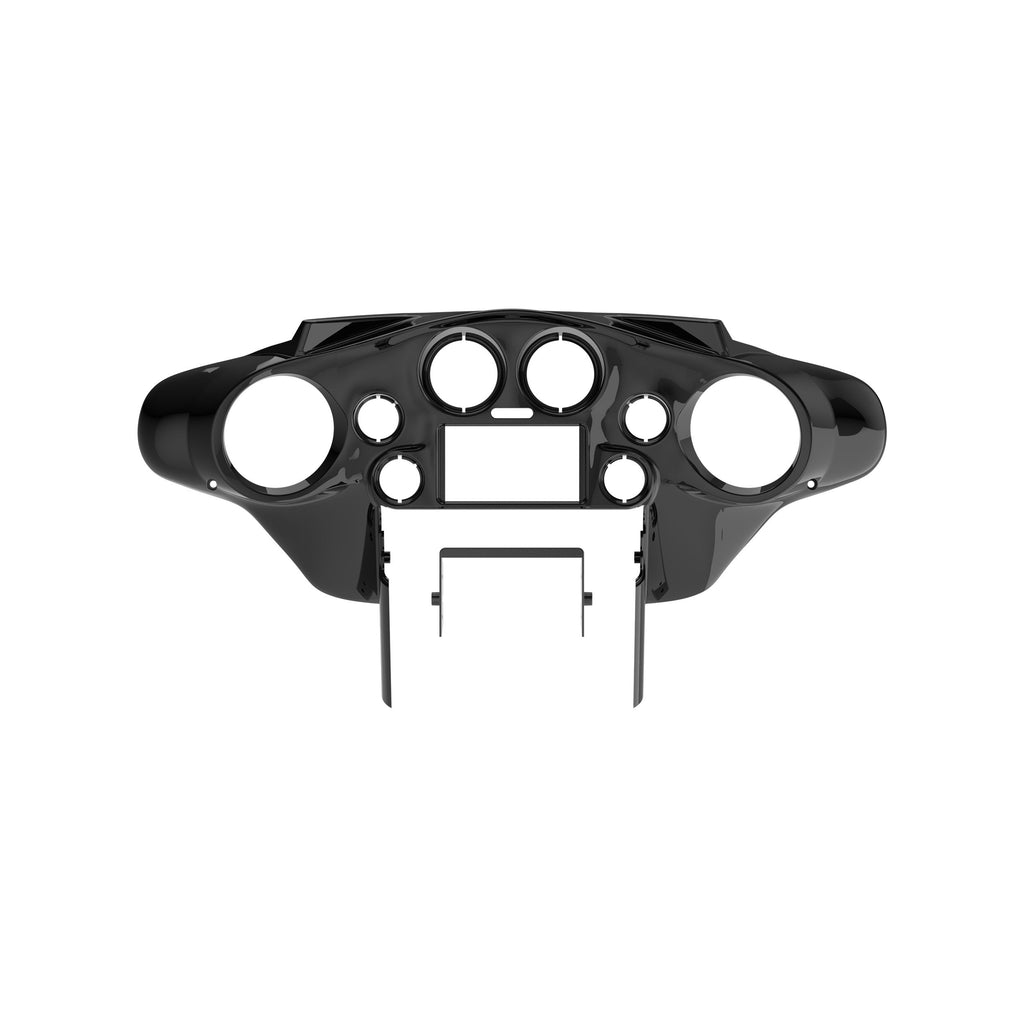 Saddle Tramp 95-HDIF-NP Double DIN Inner Fairing Stereo Dash Kit Unpainted
