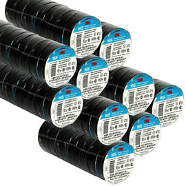 100 3M 1700 / 165 Temflex Insulated Vinyl Black Electrical Tape 3/4