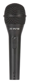 Peavey PV®i 2 Microphone - XLR cable Dynamic Vocal Microphone with XLR Cable - Black