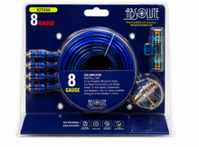 Charger l'image dans la galerie, Absolute KIT-650 8 Gauge 1200-Watt Amplifier Installation Kit Complete Amp Wiring Kit