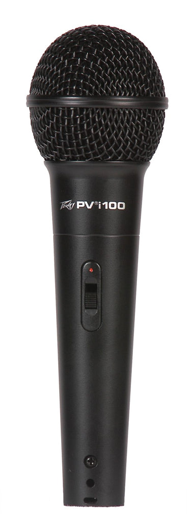 Peavey PV®i 100 Microphone – 1/4” w/ clam shell Dynamic Cardioid Microphone with Cable