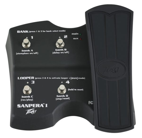 Peavey Sanpera®  I (II) Foot Controller Vypyr Amplifier Foot Controller