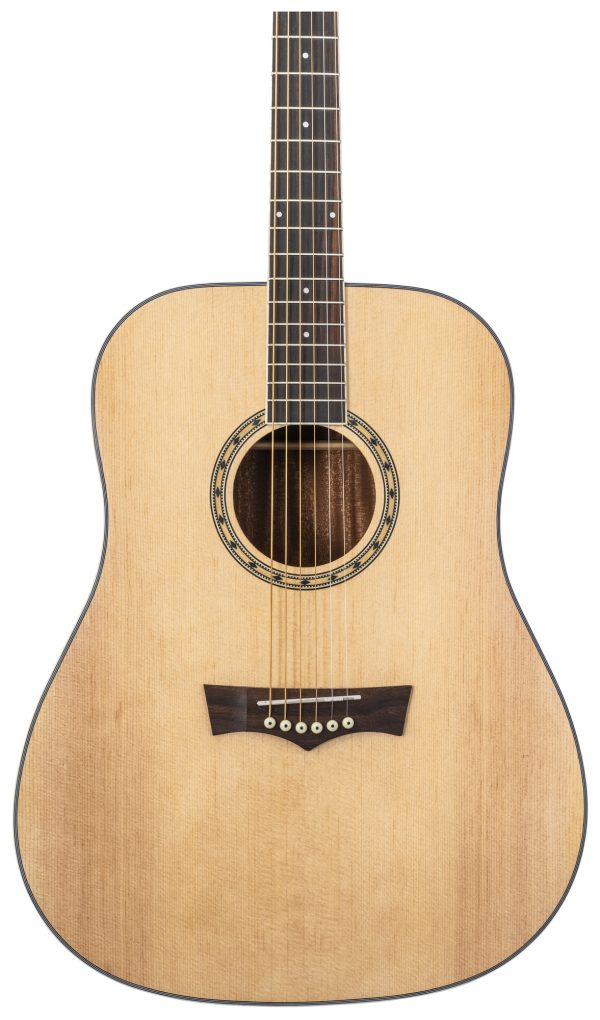 Peavey DW 2 SOLID TOP DREADNAUGHT W/C Acoustic Guitar with Case