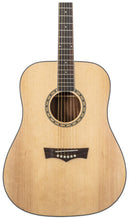 Load image into Gallery viewer, Peavey DW 2 SOLID TOP DREADNAUGHT W/C Acoustic Guitar with Case