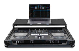 Headliner HL10018, Pitch Black Flight Case for DDJ-REV5 with Laptop Platform
