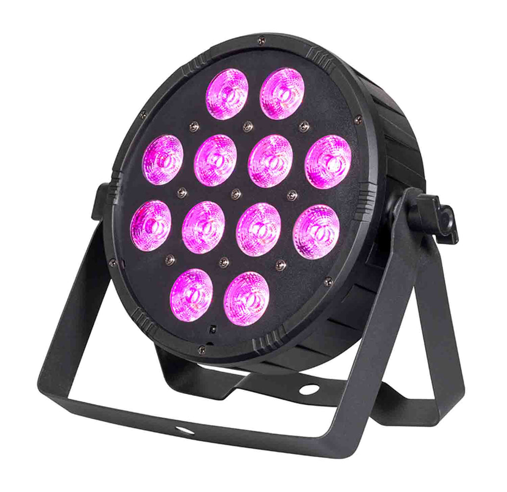 ColorKey CKU-2260 VividPar Hex 12, Hex-Colored RGBAW+UV LED Wash Light