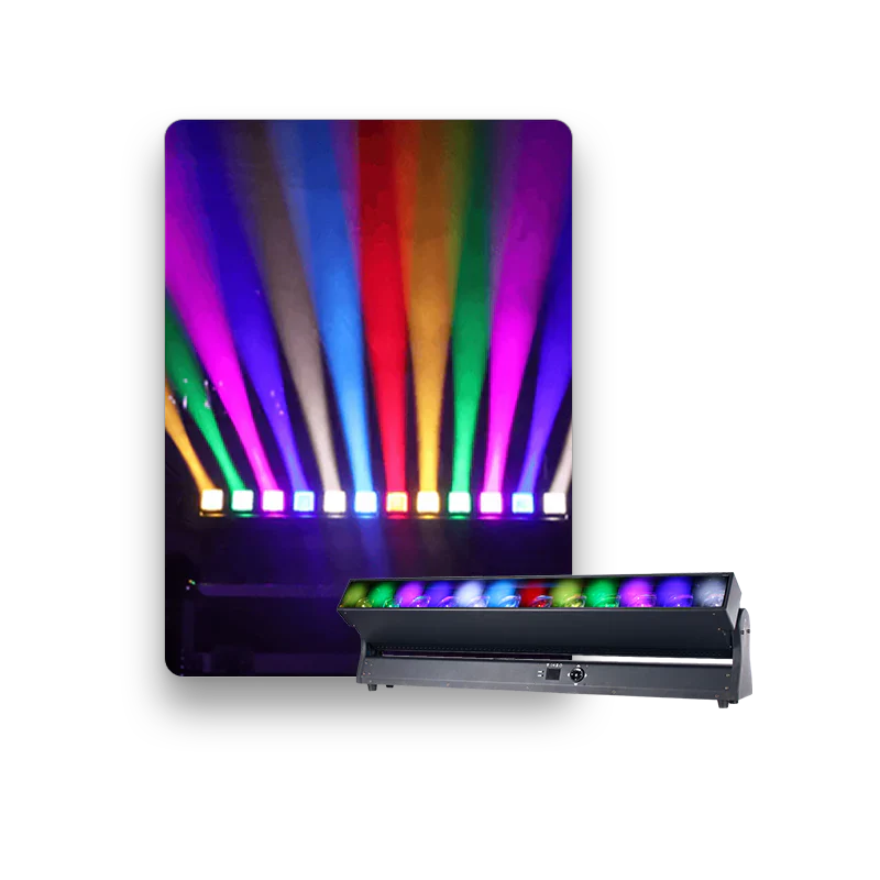 Sanyi Lights SPL-LED-1260YZ 12pcs 60w Bar Zoom Moving Head Stage Lights DJ Equipment Beam Lights