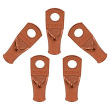 Load image into Gallery viewer, Install Bay CUR2038 Copper Uninsulated Ring Terminal 2/0 Gauge 3/8 inch 5/PK