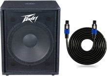 Load image into Gallery viewer, Peavey PV 118 18" Professional Passive Subwoofer 25' 2-Conductor Speakon to Speakon