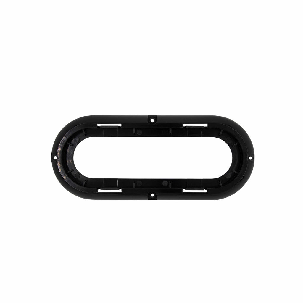 Heise Trailer HE-TRM101 Plastic Flange for Oval Trailer Lights - 6 Inch