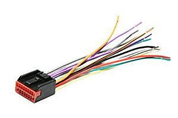 Absolute AWH140 (A71-1771) Reverse Wiring Harness Fit 1998-up Ford Lincoln Mercury Vehicles Factory Radio