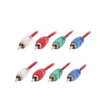 Charger l'image dans la galerie, Raptor R3R174 RCA 4-Channel Audio Cable - Vice Series 17 Feet