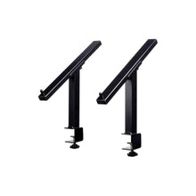 Charger l&#39;image dans la galerie, B-Stock Scratch &amp; Dent: Headliner HL20002 La Brea Laptop Stand Brackets, Pair of Mounting Brackets with Table Clamps