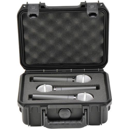 SKB 3i-0907-MC3 iSeries 0907-4 Three Mic Case
