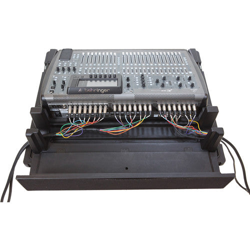 SKB 1RMX32-DHW rSeries Behringer X32 Mixer Case w/ Wheels