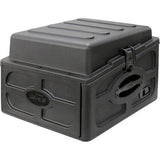 SKB 1SKB-R104 10 x 4 Compact Rig Audio and DJ Rack Case (Black)