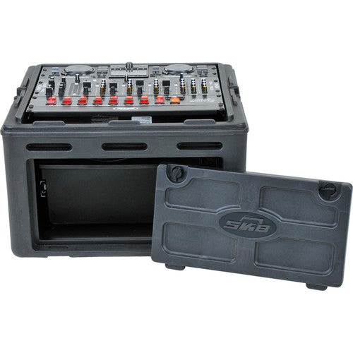 SKB 1SKB-R104 10 x 4 Compact Rig Audio and DJ Rack Case (Black)