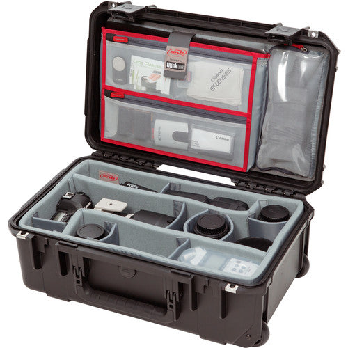 SKB 3i-2011-7DL iSeries 2011-7 Case with Think Tank Photo Dividers & Lid Organizer (Black)