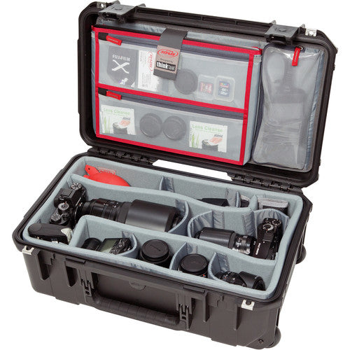 SKB 3i-2011-7DL iSeries 2011-7 Case with Think Tank Photo Dividers & Lid Organizer (Black)