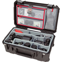 Charger l'image dans la galerie, SKB 3i-2011-7DL iSeries 2011-7 Case with Think Tank Photo Dividers &amp; Lid Organizer (Black)