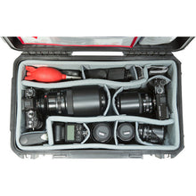 Charger l'image dans la galerie, SKB 3i-2011-8DL iSeries 2011-8 Case with Think Tank Photo Dividers &amp; Lid Organizer (Black)