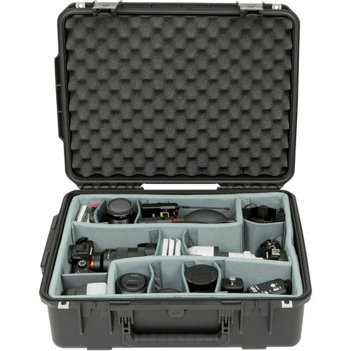 SKB 3i-2015-7DT iSeries 2015-7 Case with Think Tank Photo Dividers & Lid Foam (Black)