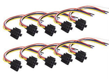 Load image into Gallery viewer, 10 Absolute 5-Pin 12 VDC Bosch Tyco Relay Socket Interlocking Style