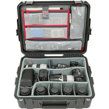 Charger l'image dans la galerie, SKB 3i-2217-8DL iSeries 2217-8 Case with Think Tank Photo Dividers &amp; Lid Organizer (Black)