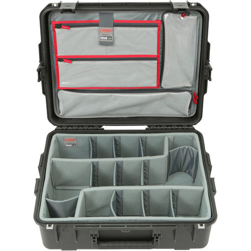 SKB 3i-2217-8DL iSeries 2217-8 Case with Think Tank Photo Dividers & Lid Organizer (Black)