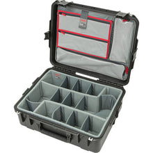 Charger l'image dans la galerie, SKB 3i-2217-8DL iSeries 2217-8 Case with Think Tank Photo Dividers &amp; Lid Organizer (Black)