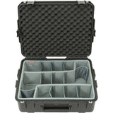 SKB 3i-2217-8DT iSeries Case with Think Tank Photo Dividers & Lid Foam (Black)