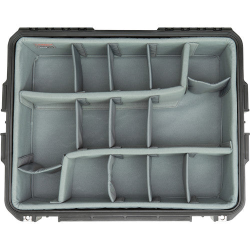 SKB 3i-2217-8DT iSeries Case with Think Tank Photo Dividers & Lid Foam (Black)