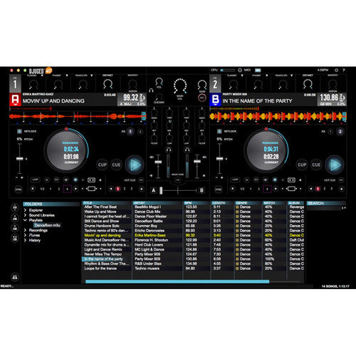 Hercules DJCONTROL-UNIVERSAL Universal DJ Bluetooth DJ Software Controller