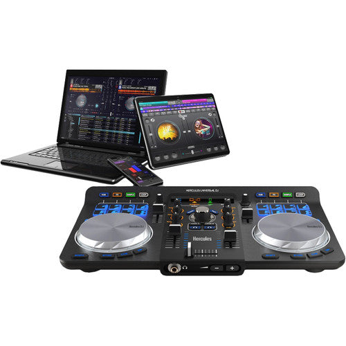 Hercules DJCONTROL-UNIVERSAL Universal DJ Bluetooth DJ Software Controller