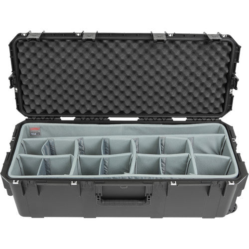 SKB 3i-3613-12DT iSeries Case with Think Tank Lighting/Stand Dividers & Lid Foam (Black)