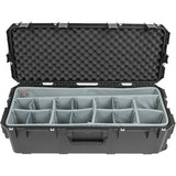 SKB 3i-3613-12DT iSeries Case with Think Tank Lighting/Stand Dividers & Lid Foam (Black)