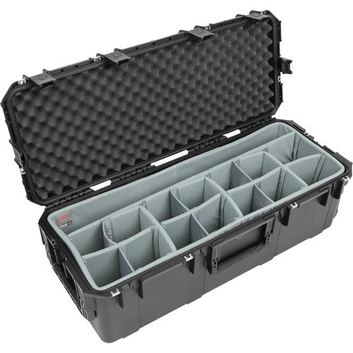 SKB 3i-3613-12DT iSeries Case with Think Tank Lighting/Stand Dividers & Lid Foam (Black)