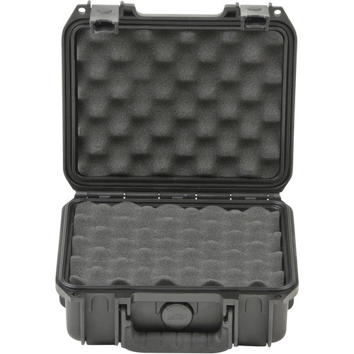SKB 3i-0907-4B-L Small Mil-Std Waterproof Case 4" Deep with Layered Foam (Black)
