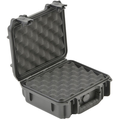 SKB 3i-0907-4B-L Small Mil-Std Waterproof Case 4" Deep with Layered Foam (Black)