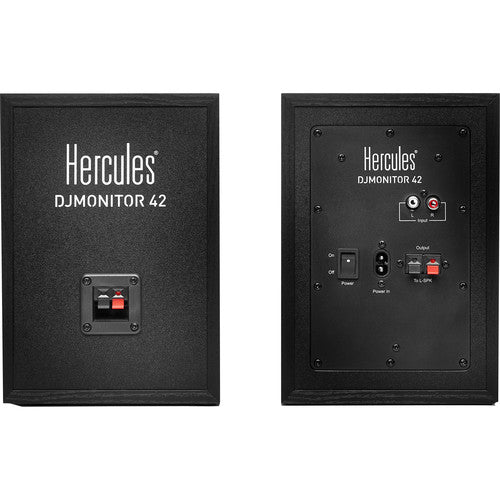 Hercules DJMONITOR-42 DJMonitor 42 - 4" Active Multimedia Speakers (Pair)
